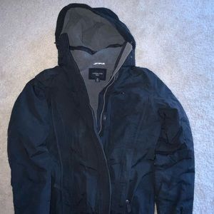 Black winter jacket